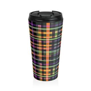 Autumn Plaid - Travel Mug