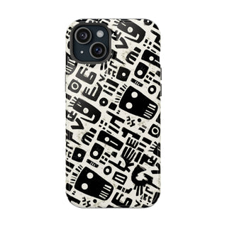 Monochrome Echoes - iPhone MagSafe