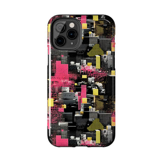 Neon Gridlock - iPhone Tough