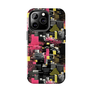 Neon Gridlock - iPhone Tough