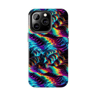 Neon Terrain - iPhone Tough
