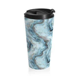 Frosted Silver - Travel Mug