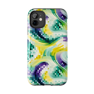 Pixel Waves - iPhone Tough