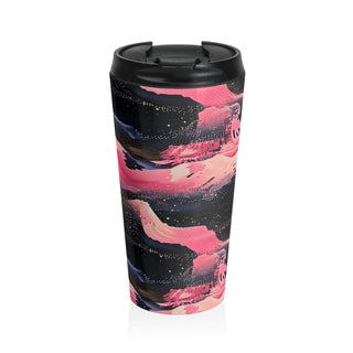 Blush Waves - Travel Mug