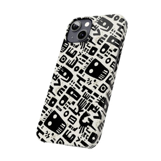 Monochrome Echoes - iPhone Slim