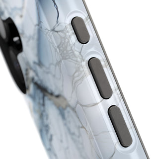 Silvery Blue Network - iPhone MagSafe