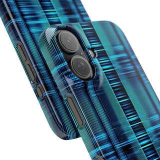 Cyber Striped Symphony - iPhone Slim