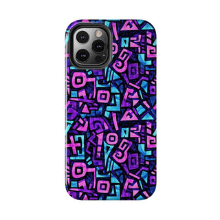 Geometric Pulse - iPhone Tough