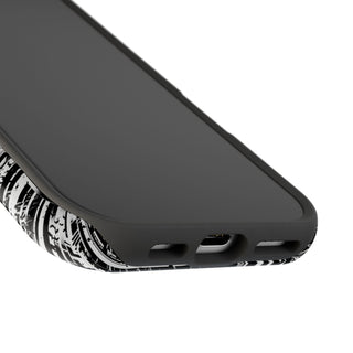 Monochrome Grunge - iPhone MagSafe