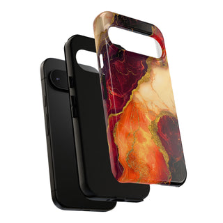 Saffron Eclipse - Pixel Tough