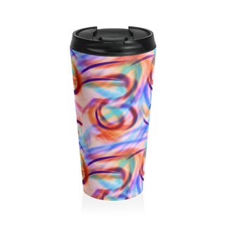 Pastel Waves - Travel Mug