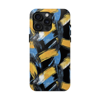 Golden Strokes - iPhone Tough