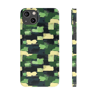 Camo Blocks - iPhone Slim