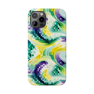 Pixel Waves - iPhone Slim