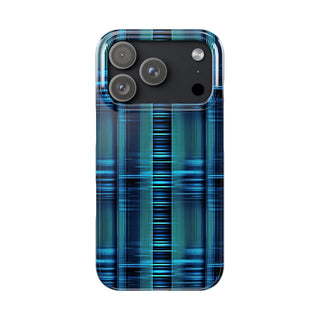 Cyber Striped Symphony - iPhone Slim