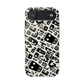 Monochrome Echoes - iPhone Tough