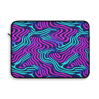 Neon Nautical Waves