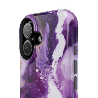 Purple Marbled