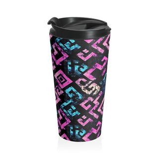 Neon Maze - Travel Mug
