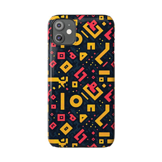 Neon Glyphs - iPhone Slim
