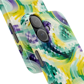Pixel Waves - iPhone Slim
