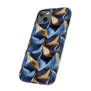 Blue-Gold Wavy Masterpiece