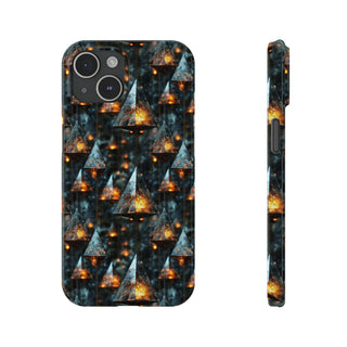 Golden Glow Pendants - iPhone Slim