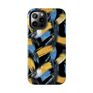 Golden Strokes - iPhone Tough