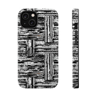 Monochrome Grunge - iPhone MagSafe