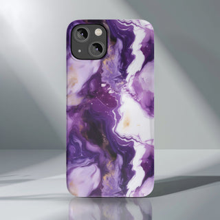 Purple Marbled