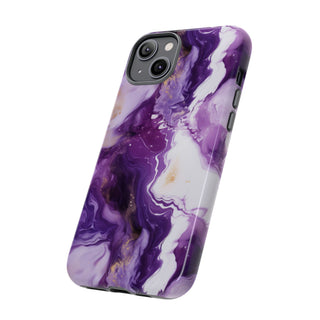 Purple Marbled