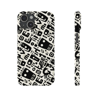 Monochrome Echoes - iPhone Slim