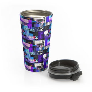 Electric Patchwork - Travel Mug