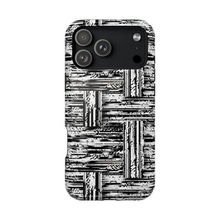 Monochrome Grunge - iPhone MagSafe