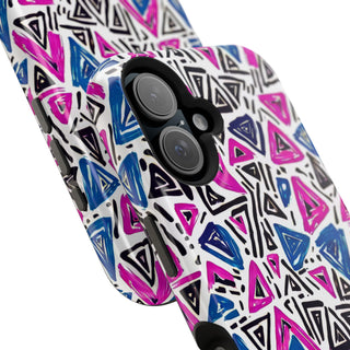 Vivid Triangles - iPhone MagSafe