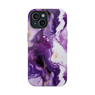 Purple Marbled - iPhone MagSafe