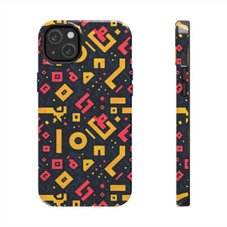 Neon Glyphs - iPhone Tough