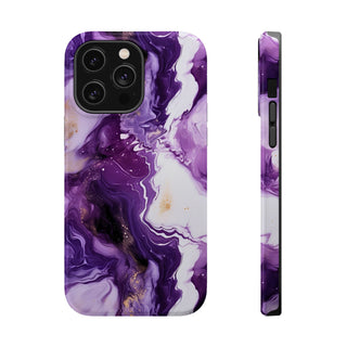 Purple Marbled - iPhone MagSafe