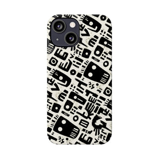 Monochrome Echoes - iPhone Slim