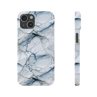 Silvery Blue Network - iPhone Slim