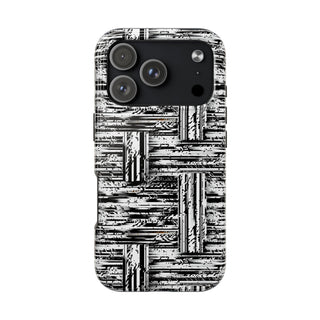 Monochrome Grunge - iPhone Tough