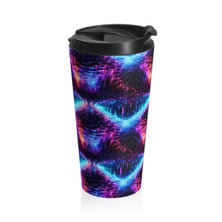 Neon Rift  - Travel Mug