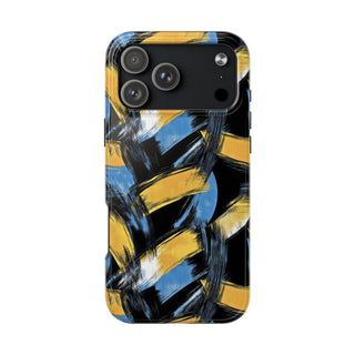 Golden Strokes - iPhone Tough