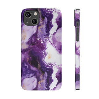 Purple Marbled