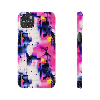 Neon Grid - iPhone Slim