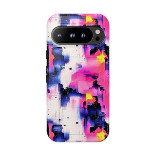 Neon Grid - Pixel Tough