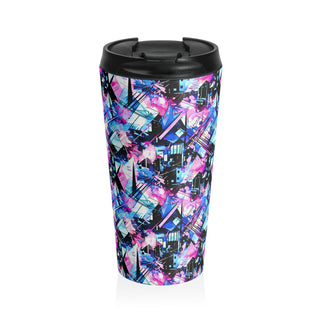 Electric Skyline - Travel Mug