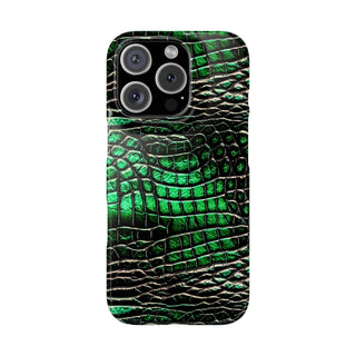 Verdant Alligator - iPhone Slim