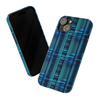 Cyber Striped Symphony - iPhone Slim