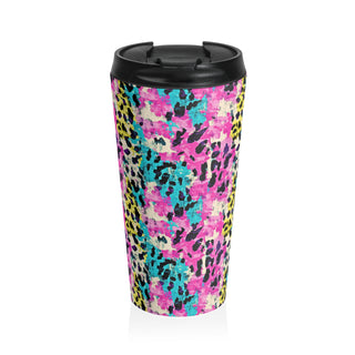 Neon Wilderness - Travel Mug